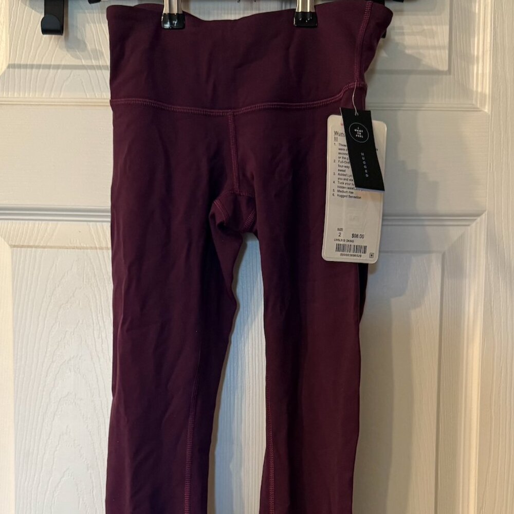 NWT Lululemon Wunder Under Pant III | Women’s Size 2 | Luon Fabric | $98 Retail